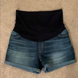 Maternity Jean Shorts
